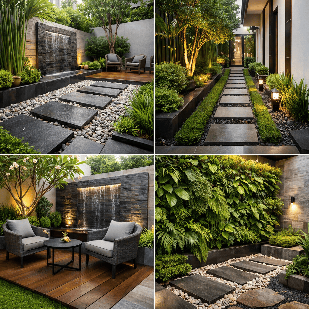 Inspirasi Desain Taman Minimalis Modern untuk Hunian di Bogor