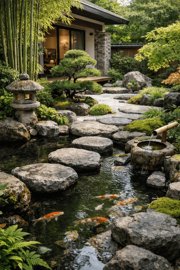 Inspirasi Taman Jepang Natural dan Tenang untuk Hunian di Bogor